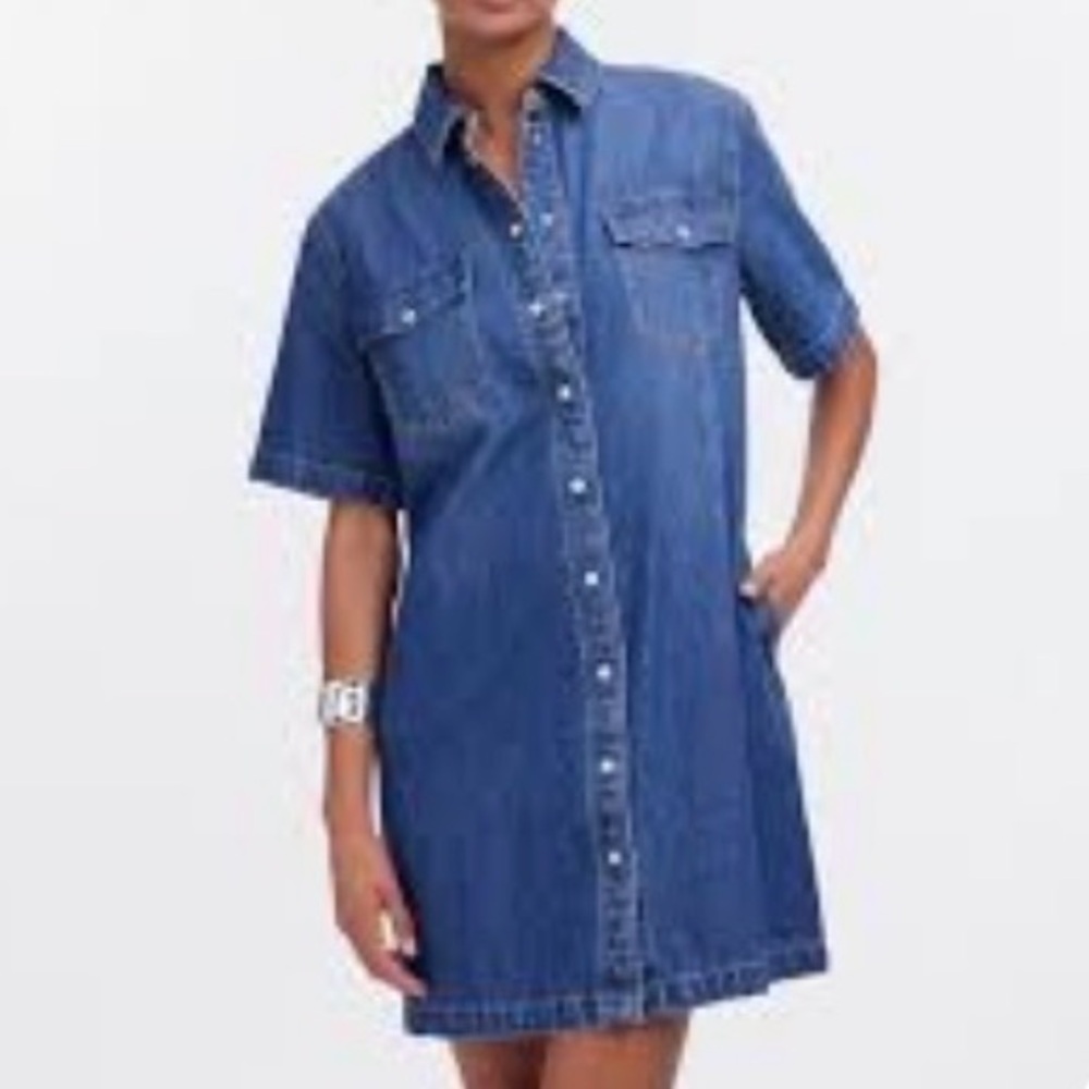 Madewell Indigo Denim Shirt